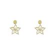 گوشواره طلا 18 عیار زنانه مدل گل کد R572