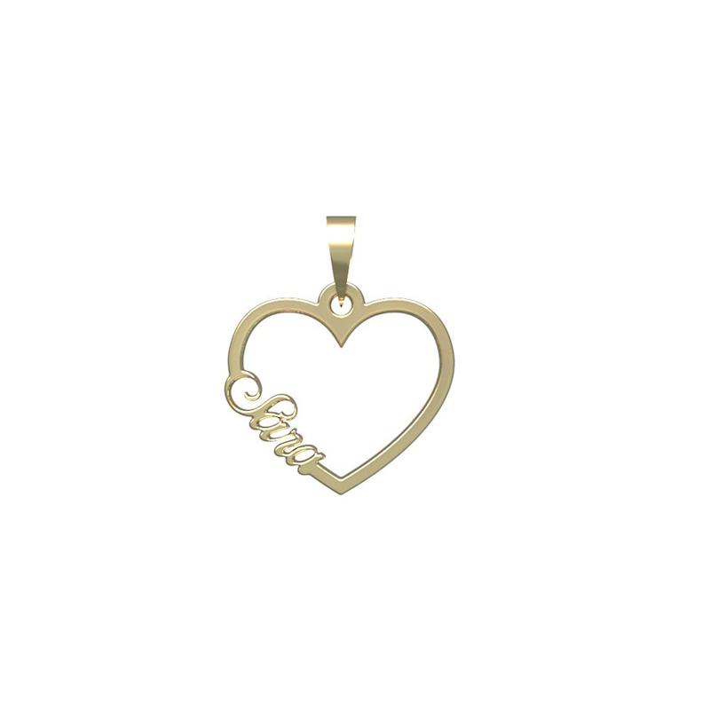 پلاک طلا 18 عیار زنانه مدل اسم سارا sara کد R250