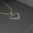 گردنبند طلا 18 عیار زنانه مدل اسم شاهان shahan کد R281