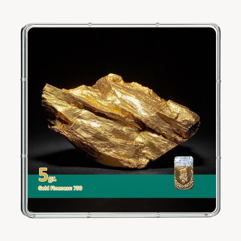 شمش طلا 18 عیار طلاشاپ مدل سکه و شمش کد BRF10013