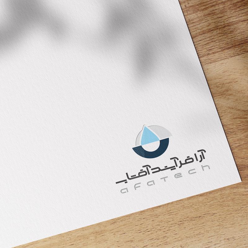 طراحی لوگو آرا فرآیند آفتاب