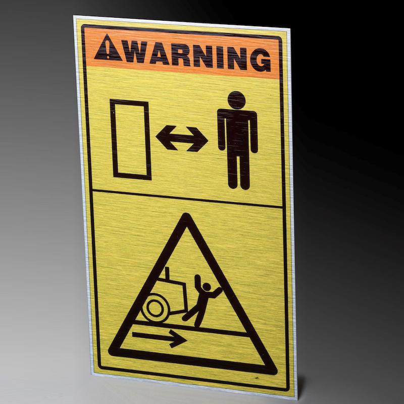 پلاک آلومینیومی چاپ رنگی کاویا