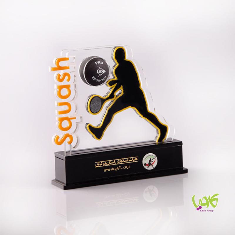 تندیس ورزشی مدل اسکواش