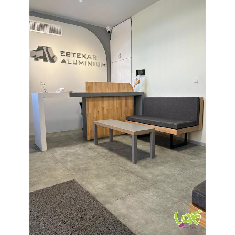 پروژه دکوراسیون داخلی شرکت ابتکار آلومینیوم
