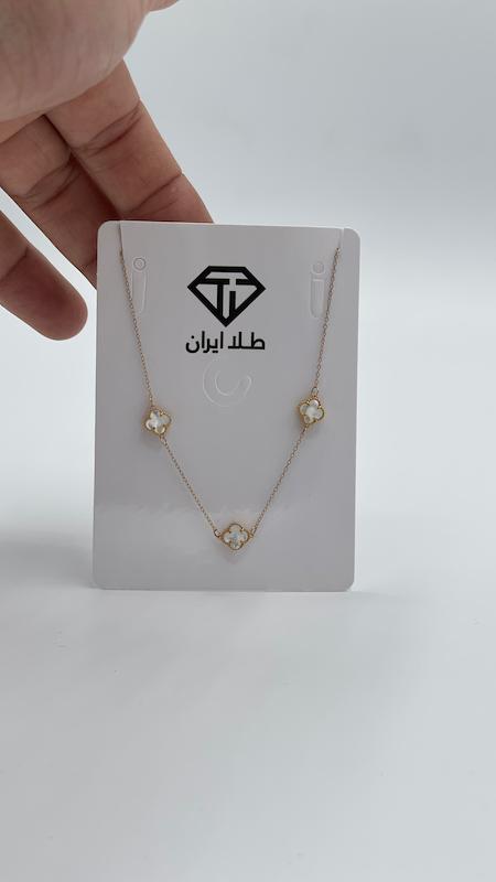 گردنبند ونکلیف ۳ گل