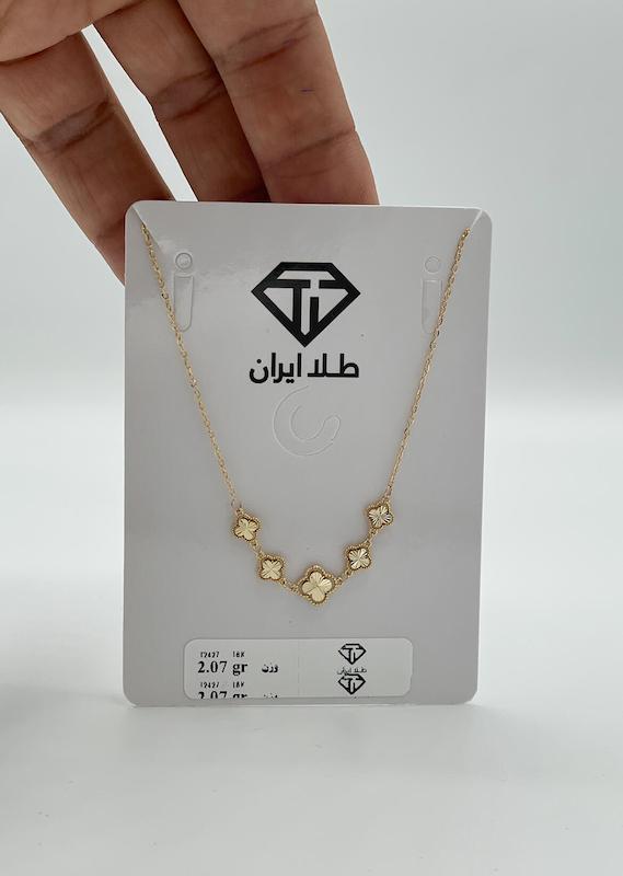 گردنبند ۵ گل ونکلیف