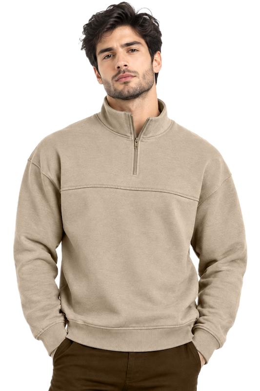 نیم زیپ تو کرک BERSHKA