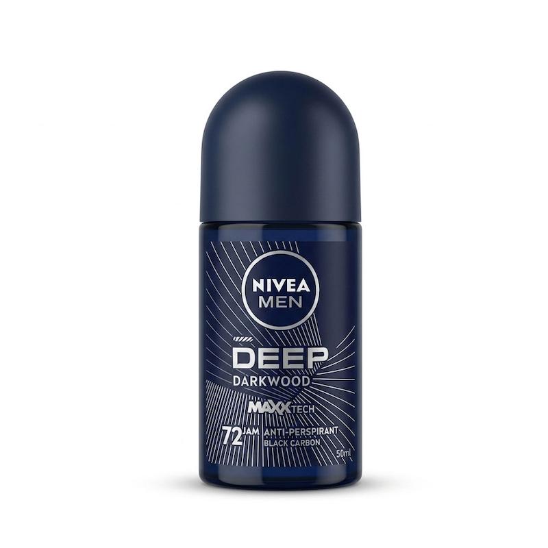 رول ضد تعریق مردانه نیوآ Nivea Men مدل Deep Darkwood حجم ۵۰ میلی‌لیتر