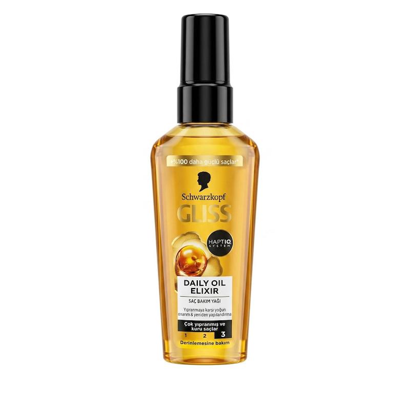 روغن آرگان مو گلیس Gliss مدل Daily Oil Elixir حجم ۷۵ میلی‌لیتر