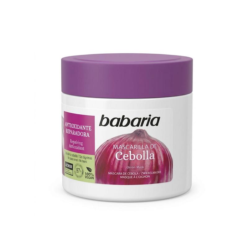ماسک مو تقویت‌کننده باباریا Babaria مدل Cebolla حجم ۴۰۰ میلی‌لیتر