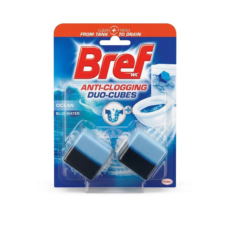 قرص فلاش‌تانک برف Bref مدل Duo-Cubes رایحه اقیانوس بسته ۲ عددی