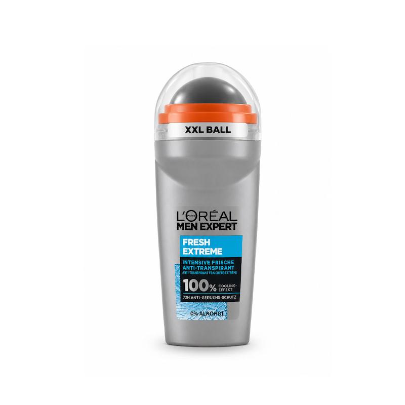 رول ضد تعریق مردانه لورآل Loreal مدل Men Expert Fresh Extreme با ماندگاری 72 ساعته حجم 50 میلی لیتر