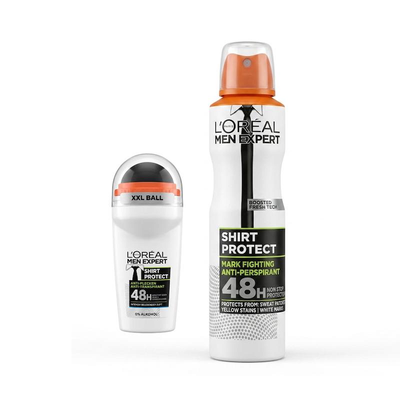 ست ضدتعریق و اسپری لورآل Loreal مدل Shirt Protect