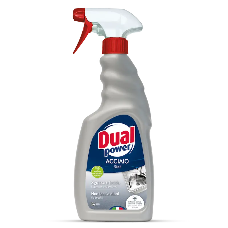 اسپري پاك كننده Dual Power سطوح استیل مسی برنجی و رسوبات آهکی