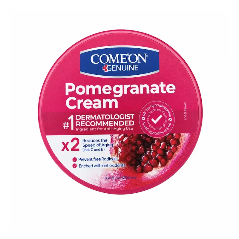 کرم مرطوب‌کننده کاسه‌ای کامان Comeon مدل انار (Pomegranate) حجم 250 میلی‌لیتر
