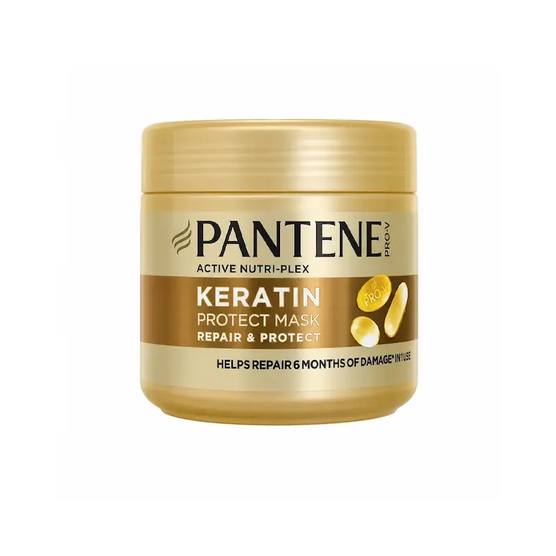 ماسک مو پنتن Pantene مدل Keratin Protect حجم 300 میلی‌لیتر