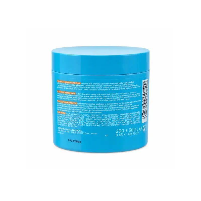 ماسک مو نلی Nelly مدل Wheat Protein حجم 300 میلی‌لیتر