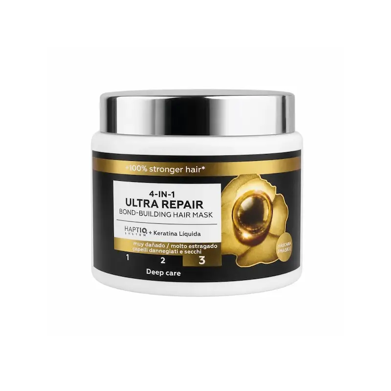 ماسک موی ۴ کاره گلیس Gliss مدل Ultra Repair حجم ۴۰۰ میلی‌لیتر