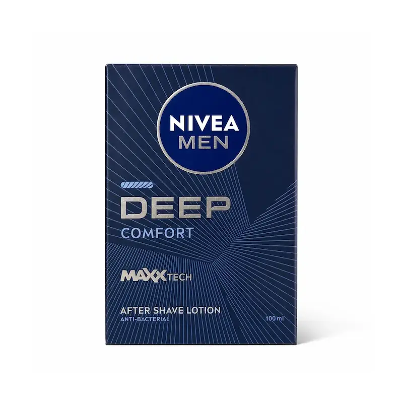 لوسیون افتر شیو نیوآ Nivea مدل Deep Comfort حجم 100 میلی‌لیتر