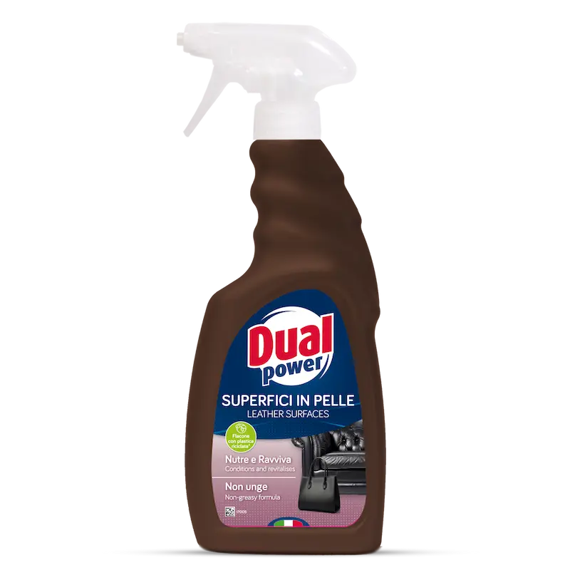 اسپری پاك كننده Dual Power مخصوص چرم طبیعی و مصنوعی