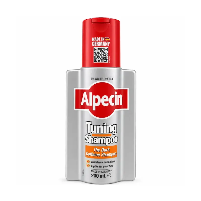 شامپو ضد ریزش و تقویت‌کننده رنگ مو آلپسین مدل Tuning Shampoo حجم 200 میلی‌لیتر
