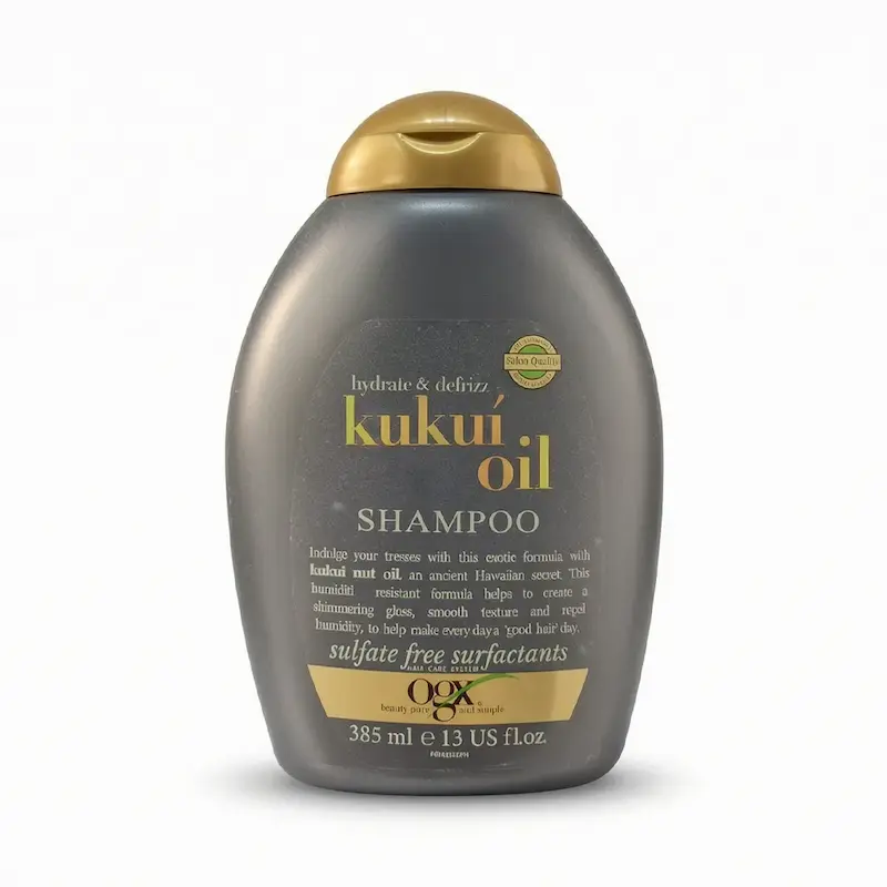 شامپو روغن کوکویی او جی ایکس OGX مدل Kukui Oil حجم 385 میلی‌لیتر