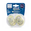 پستانک ارتودنسی فیلیپس Philips اونت مدل Ultra Air Nighttime مناسب بالای 18 ماه (بسته 2 عددی)