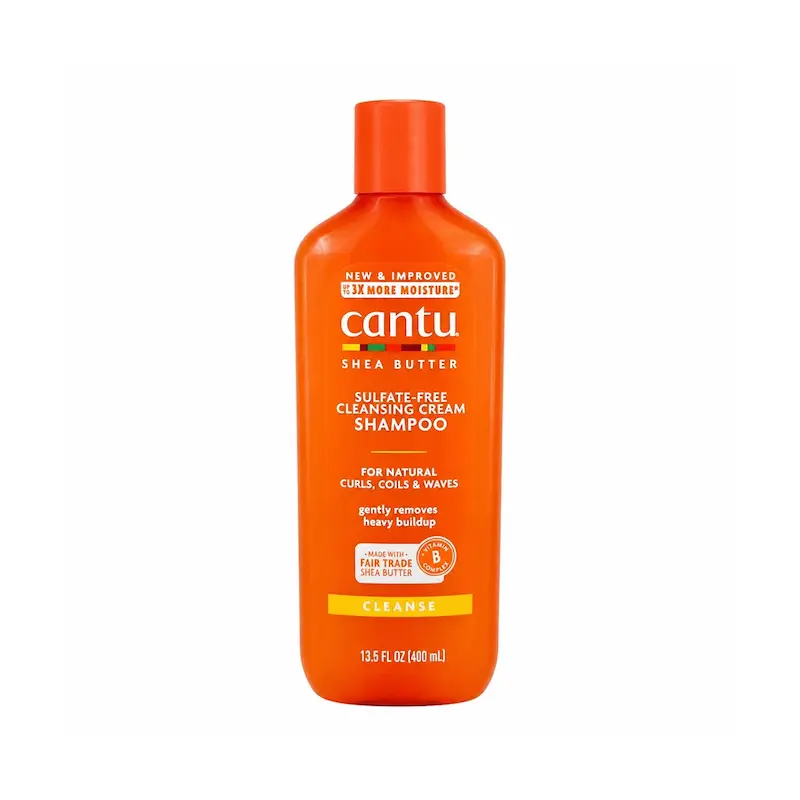 شامپو بدون سولفات کانتو Cantu مدل Sulfate-Free Cleansing Cream حجم 400 میلی‌لیتر