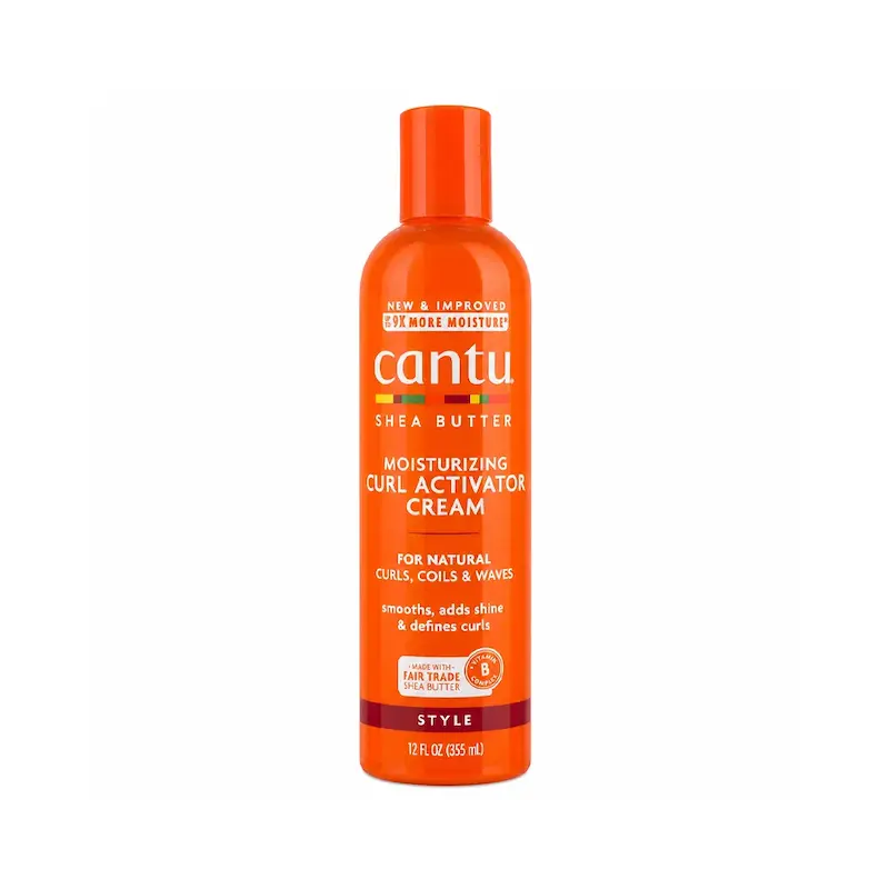 کرم فعال‌کننده فر کانتو Cantu مدل Moisturizing Curl Activator حجم 355 میلی‌لیتر
