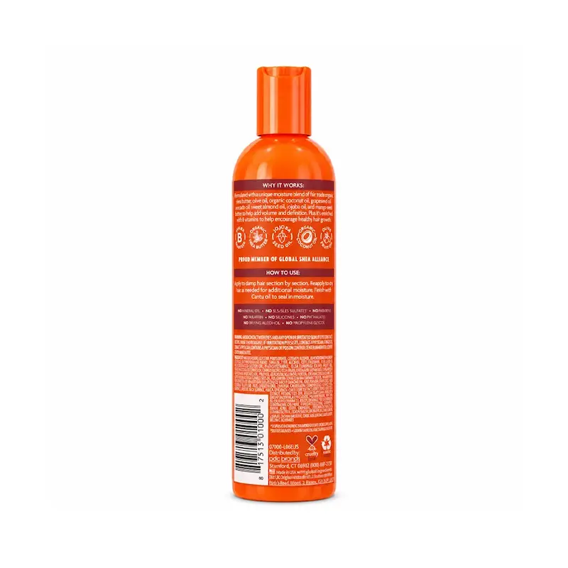 کرم فعال‌کننده فر کانتو Cantu مدل Moisturizing Curl Activator حجم 355 میلی‌لیتر