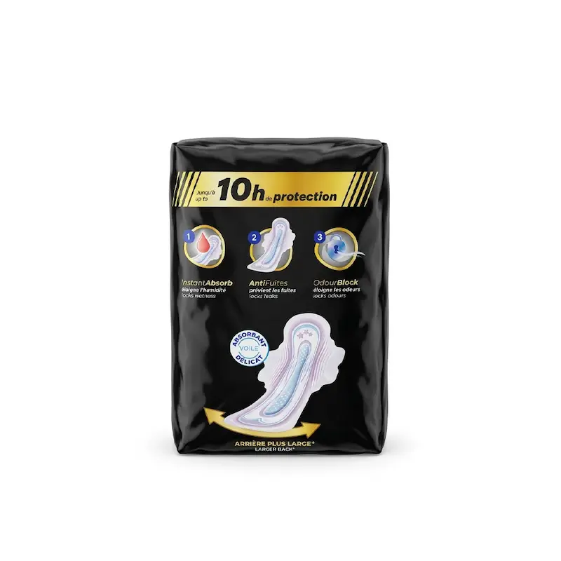 نوار بهداشتی آلویز Always مدل Ultra Secure Night سایز 4 بسته 18 عددی