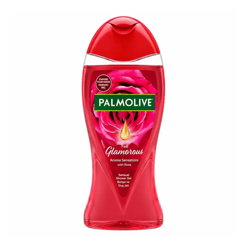 شامپو بدن پالمولیو Palmolive مدل Feel Glamorous با عصاره گل رز حجم 