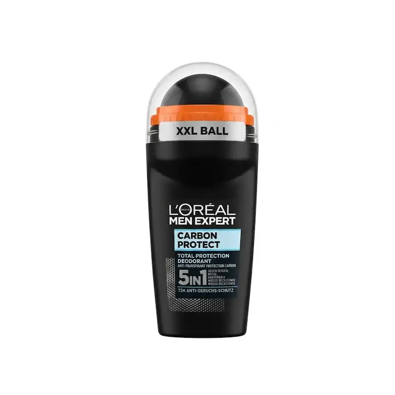 رول ضد تعریق مردانه لورآل Loreal مدل Men Expert Carbon Protect با رایحه خنک مناسب برای انواع پوست حجم 50 میلی لیتر