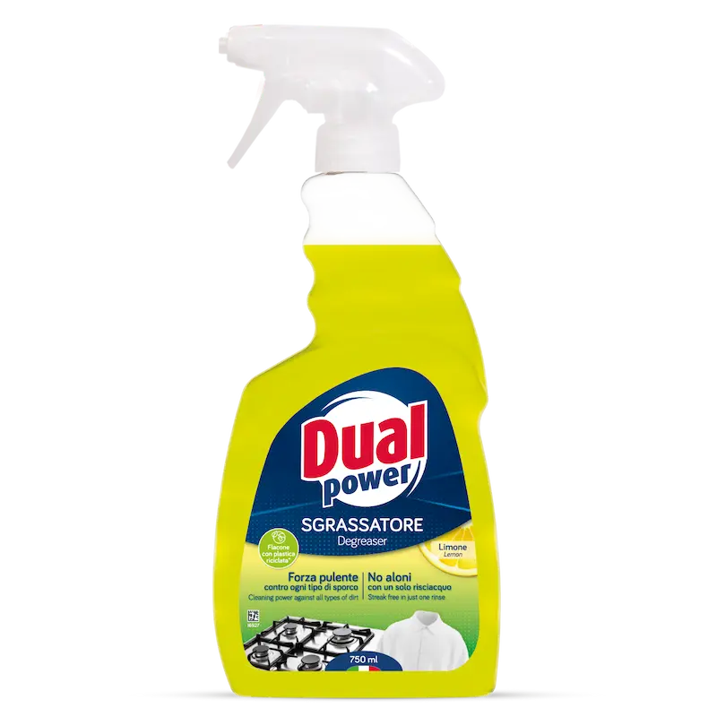 اسپری جرم گیر چند منظوره Dual Power ضد چربی لیمویی 750 میل