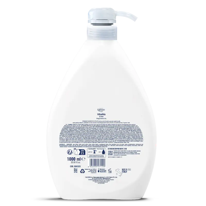 شامپو بدن DERMOmed مدل VITALITY لیمو 1000 ml ، درمومد