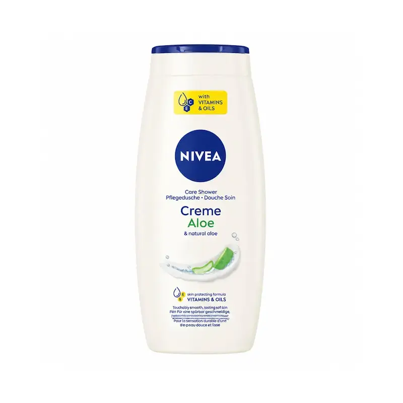 شامپو بدن نیوآ Nivea مدل Creme Aloe حجم 750 میل