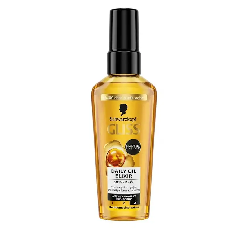 روغن آرگان مو گلیس Gliss مدل Daily Oil Elixir حجم ۷۵ میلی‌لیتر