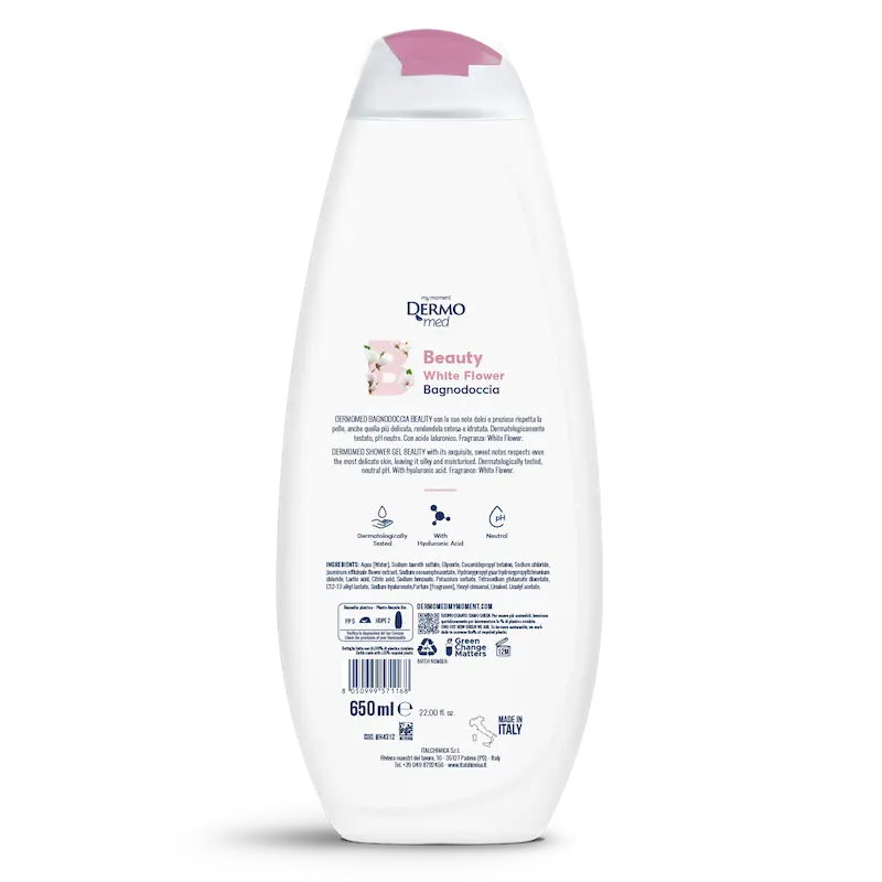 شامپو بدن DERMOmed مدل BEAUTY گل ياسمن 750 ml ، بدن ، درمومد