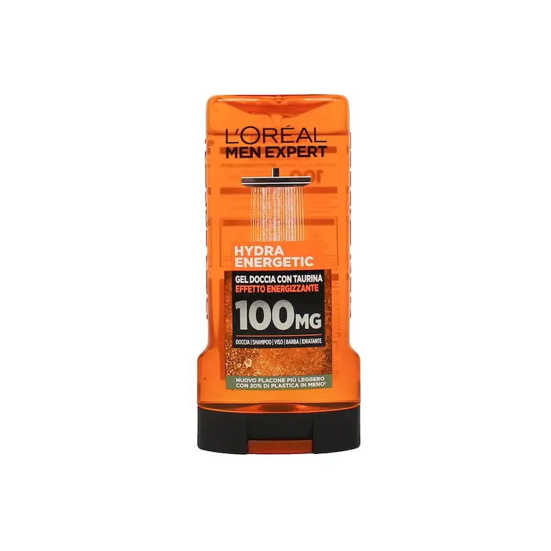 شامپو سر و بدن لورآل LOREAL مدل HYDRA ENERGETIC حجم 300 میلی لیتر