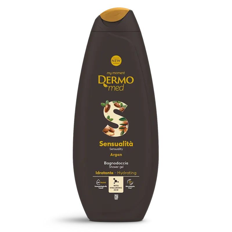 شامپو بدن DERMOmed مدل SENSUALITY آرگان 750 ml ، درمومد