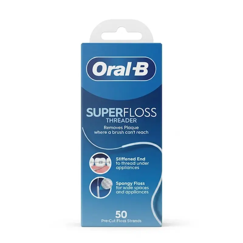 نخ دندان ارتودنسی اورال-بی مدل Super Floss