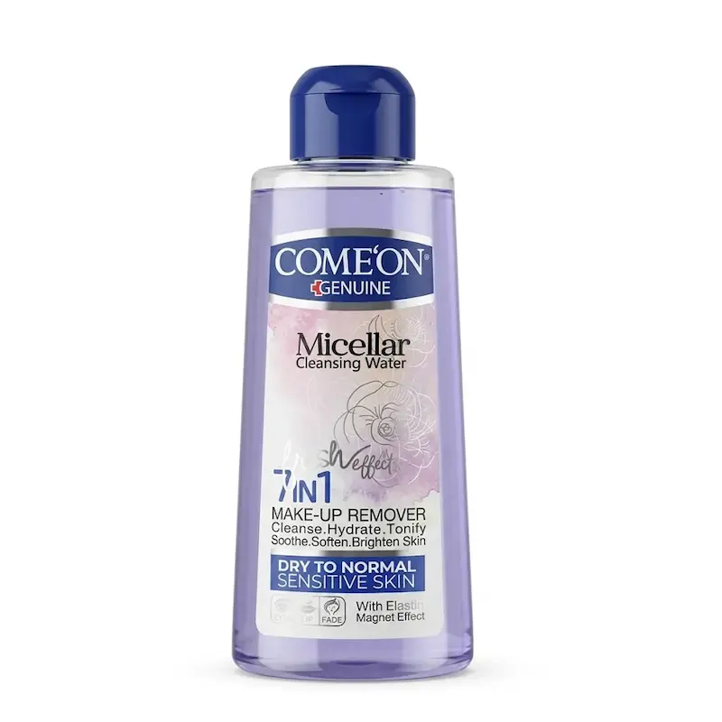میسلار واتر کامان مدل Dry to Normal and Sensitive Skin حجم 500 میلی‌لیتر