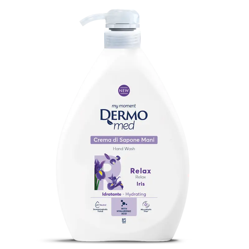 كرم صابون DERMOmed آیریس 1000 ml، درمومد