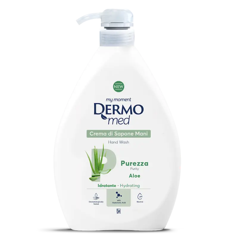 كرم صابون DERMOmed آلوئه ورا 1000 ml، درمومد