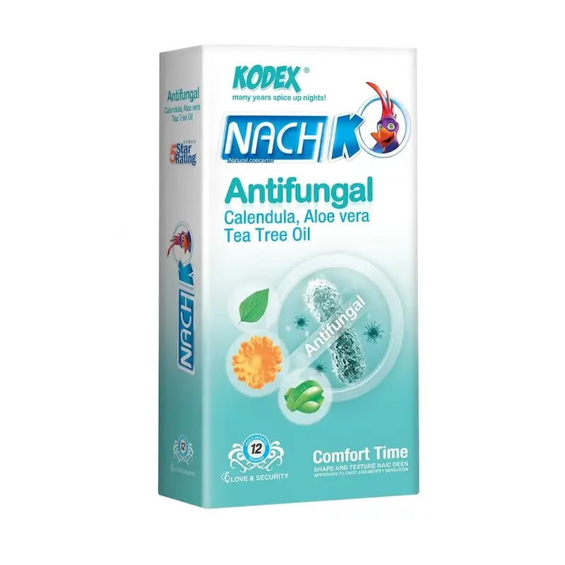 کاندوم ناچ کدکس مدل Antifungal بسته 12 عددی