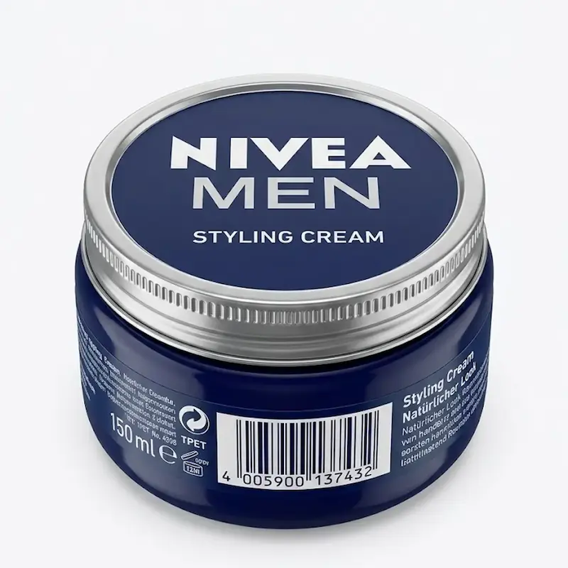 کرم حالت دهنده مو مردانه نیوآ Nivea مدل Craft Stylers Natural Look حجم 150 میل