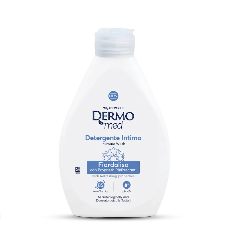ژل بهداشتي بانوان DERMOmed گل ذرت فيورداليسو 250 ml ، ژل بهداشتی بانوان ، فوم بهداشتی بانوان