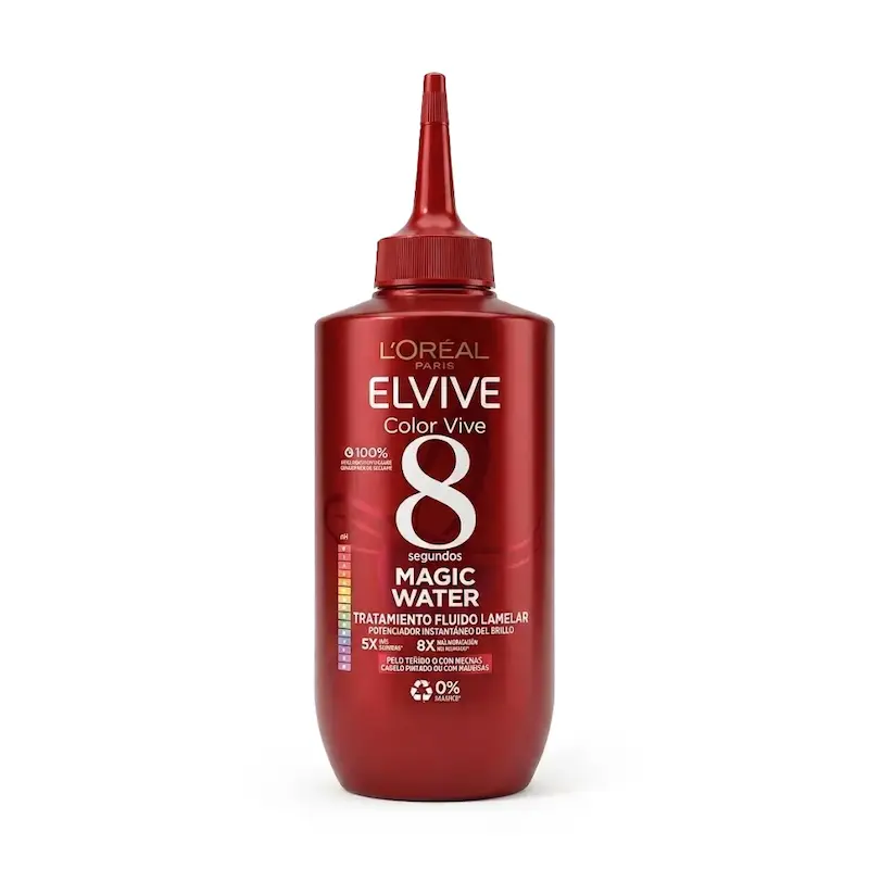 سرم مایع 8 ثانیه ای تثبیت کننده رنگ مو لورال مدل Elvive Color Vive Magic Water حجم 200 میلی لیتر