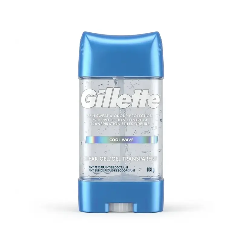 ژل ضد تعریق و دئودورانت مردانه ژیلت Gillette مدل Cool Wave وزن 107 گرم