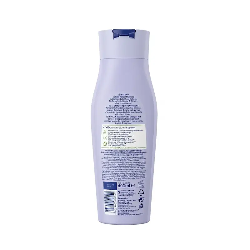 شامپو حجم دهنده نیوا NIVEA مدل Volume Wonder حجم 400 میلی لیتر